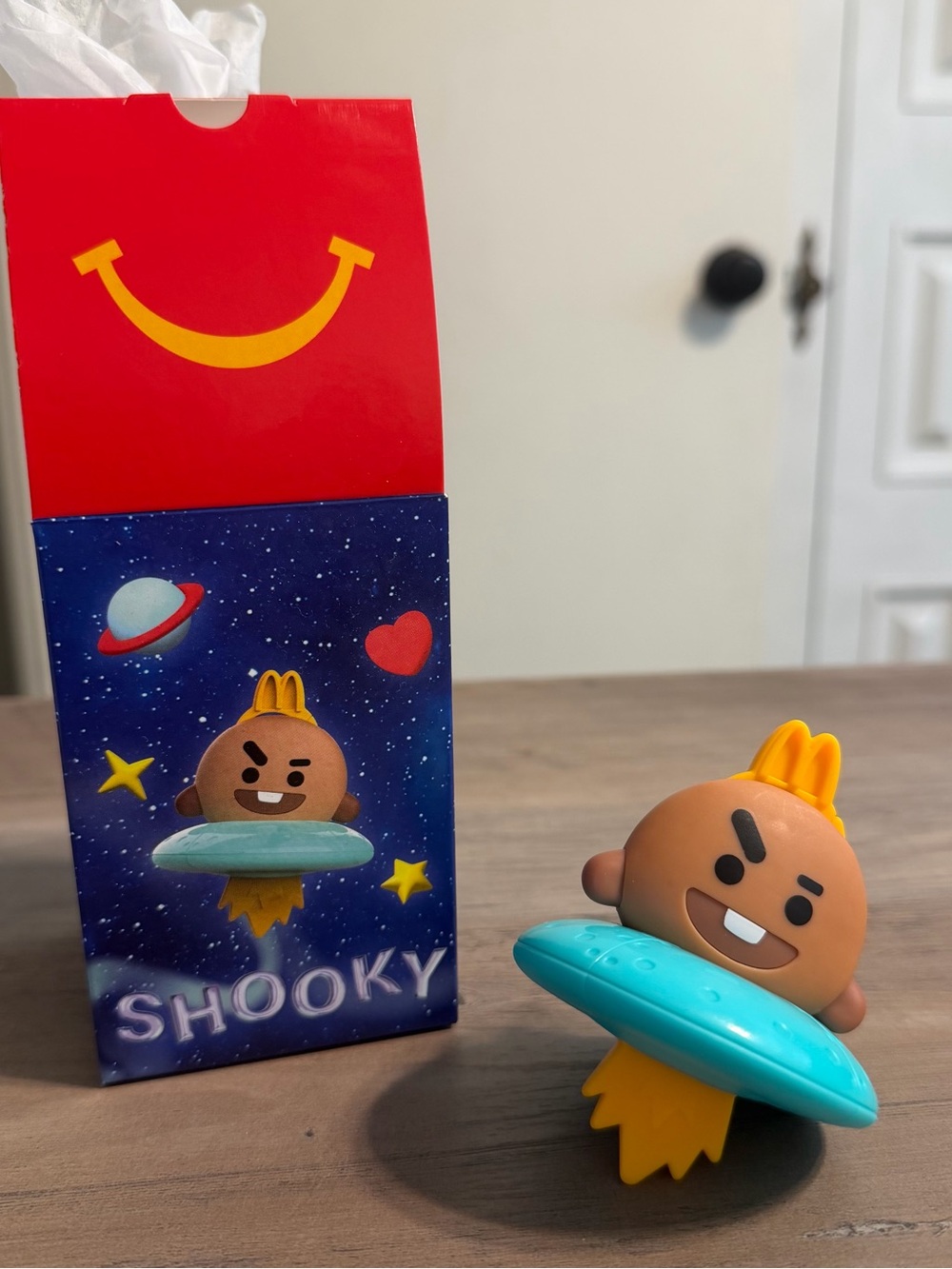 McDonald's Happy Meal BT21 Shooky Toy